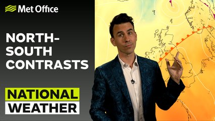 Met Office Afternoon Forecast 15/09/23 – Warm South, Cool North