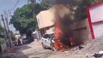 दरभंगा: घर के बाहर खड़ी कार धू- धूकर जली, जलने का लाइव वीडियो आया सामने