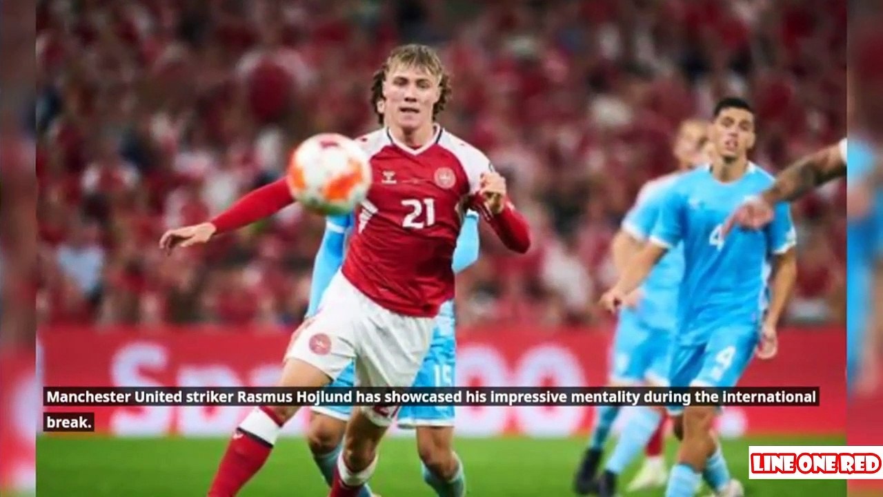 Rasmus Hojlund relishing Manchester United pressure ahead of Brighton chance
