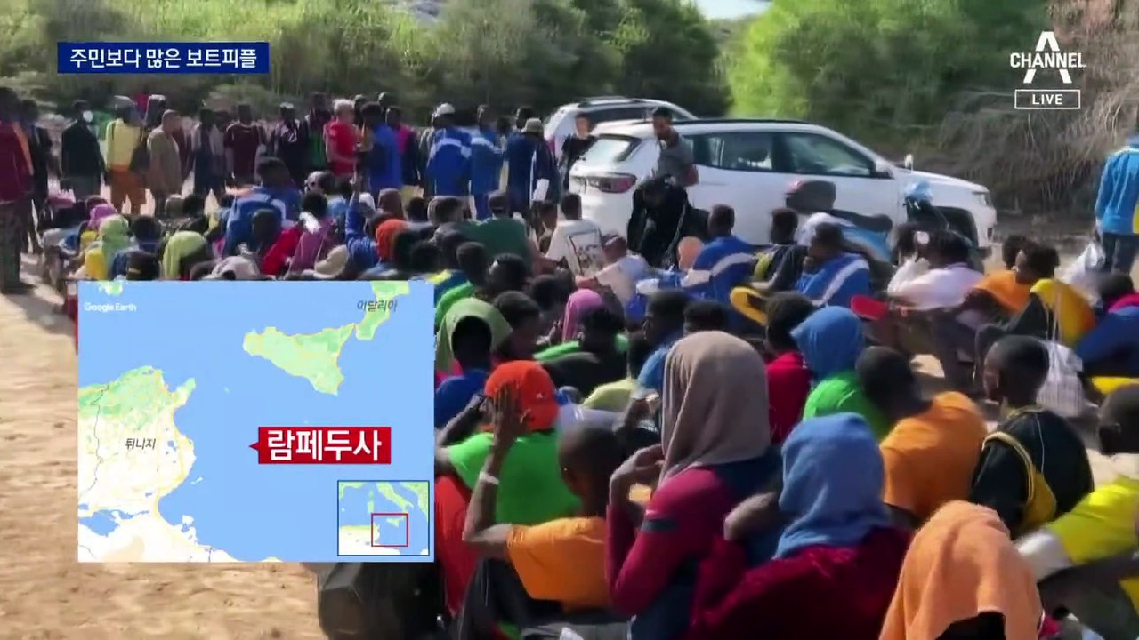 인구 6000명 섬에 이주민 6800명 몰려