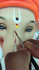 Beautiful  Ganpati Bappa  _ #ganpati #ganpatibappamorya #art #om #youtube #shorts #artist