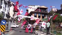 Türk-Japon dostluğunun ilk temelleri orada atılmıştı... Anıt bayraklarla donatıldı