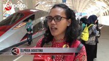 Masa Uji Coba, Masyarakat Antusias Jajal Kereta Cepat Jakarta-Bandung
