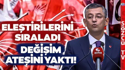 Özgür Özel'in CHP Genel Başkanlığı Adaylığını Açıkladığı Konuşmasının Tamamı!