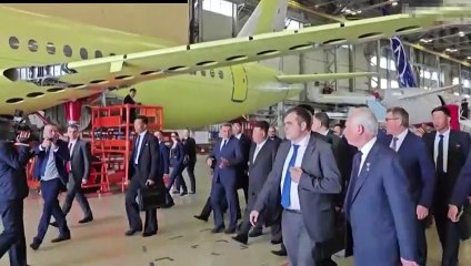Rusya'da Kim'in en çok ilgisini çeken durak! Putin'in uçaklarını yakından inceledi