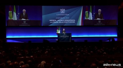 Download Video: Mattarella: troppi giovani all'estero, non impoverire capitale sociale