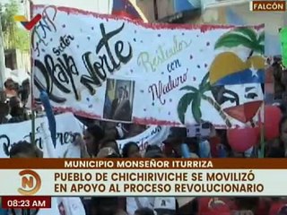 Falcón | Habitantes de Chichiriviche tomaron las calles ratificando su apoyo al Pdte. Nicolás Maduro