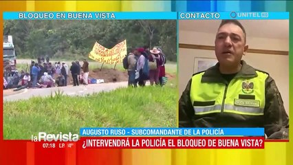 Bloqueo en Buena Vista: Pese a que el diálogo está roto, la Policía dice que espera resultados de la mesa técnica para definir intervención del bloqueo