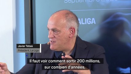 Tebas pense que le Real Madrid est capable de s'offrir Mbappé
