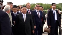 Kuzey Kore lideri Kim Jong-un'dan, Rusya’da savaş ve sivil uçaklarının üretildiği fabrikalara ziyaret