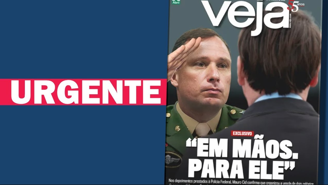 "EM MÃOS": MAURO CID DIZ QUE ENTREGOU PROPINA D...
