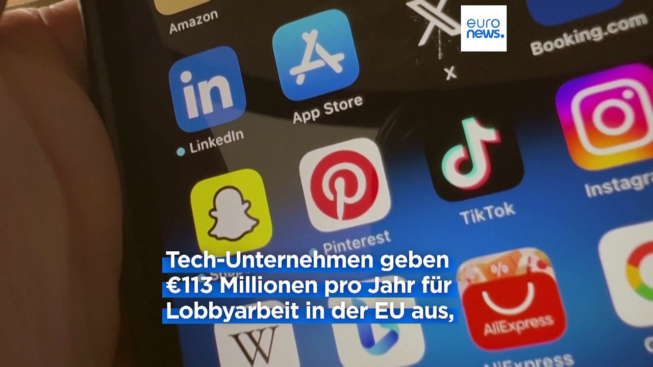 Tech-Unternehmen geben jährlich 100 Millionen für EU-Lobbyarbeit aus