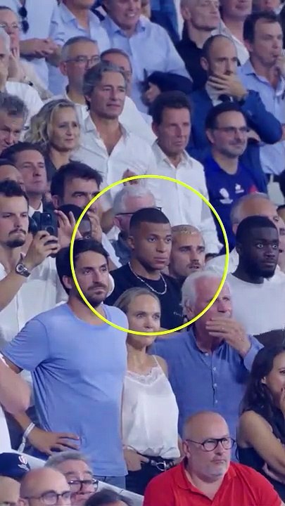 La réaction de Kylian Mbappé au moment de l'essai du XV de France pendant la coupe du monde