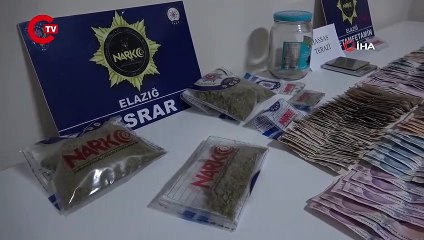 Elazığ’da torbacılara operasyon 2 gözaltı