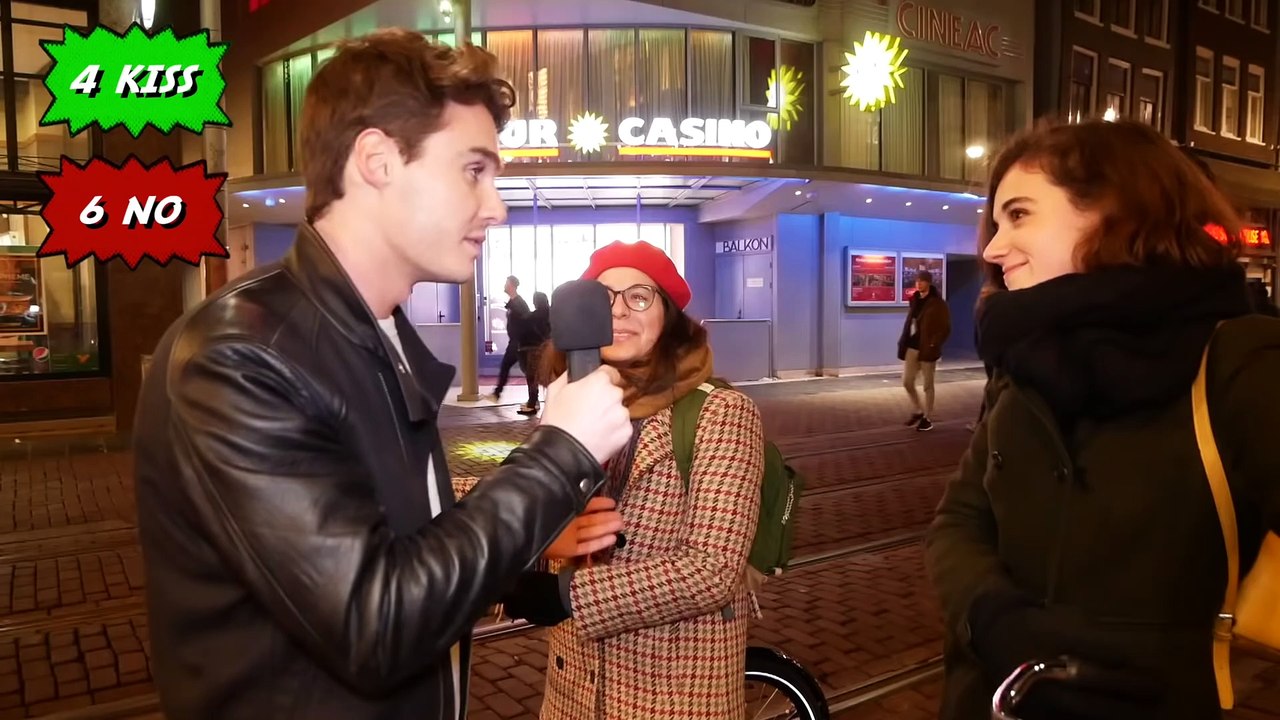 KISSING STRANGERS IN AMSTERDAM| SHOCKING REACTION - ÉPISODE 3