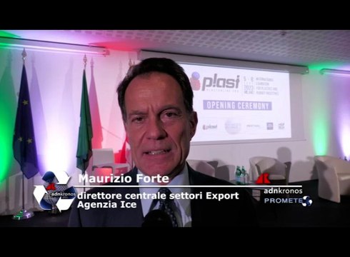 Plast2023, Forte (Ice): “Settore materie plastiche e gomma fortemente export-oriented”