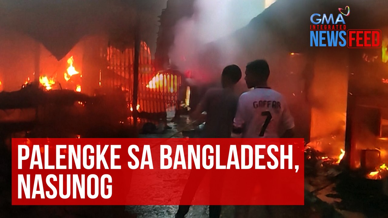Palengke sa Bangladesh, nasunog  | GMA Integrated Newsfeed