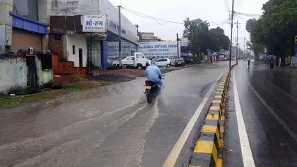 Rivers and drains overflowed due to heavy rains