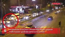 Dikkatsiz sürücüler kazaya neden oldu... Kaza anları kamerada