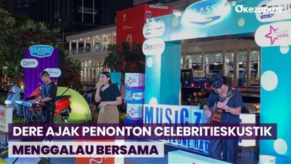 Tampil di CelebritiesKustik, Dere Sukses Ajak Penonton Anjungan Sarinah Bergalau Ria