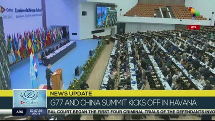 Cuba: G77 and China Summit opened