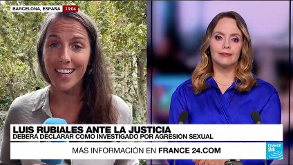 Informe desde Barcelona: Luis Rubiales se presentó ante la justicia española por el beso a Hermoso