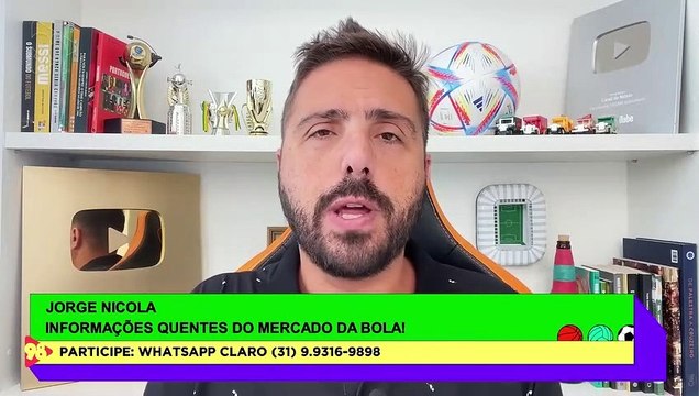 98 Esportes | Nikão quase saiu do Cruzeiro