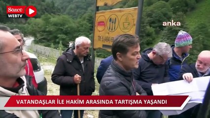 Video herunterladen: Vatandaşlar ile hakim arasında tartışma yaşandı