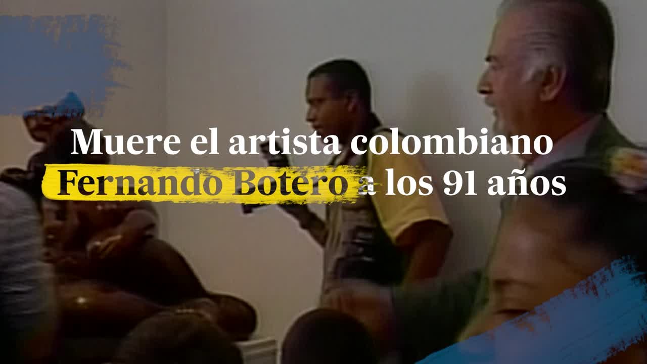 Muere el artista colombiano Fernando Botero a los 91 años