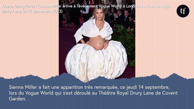 Crop top et jupe bouffante : enceinte à 41 ans, Sienna Miller dévoile son joli ventre rond