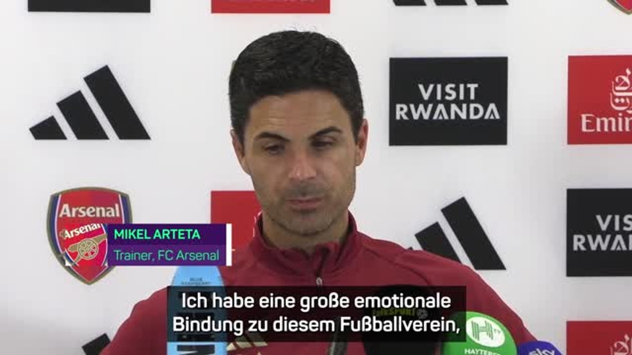 Arteta über Everton: 'Große emotionale Bindung'