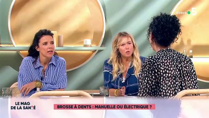 Enora Malagré se lâche pour sa première au Magazine de la santé