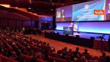 La standing ovation per il Presidente Mattarella all'Assemblea di Confindustria