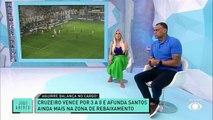 Denilson lamenta: Está comum vencer na Vila Belmiro contra o Santos
