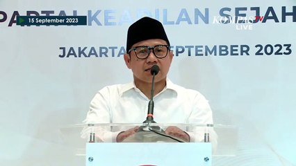 Pernyataan Lengkap Cak Imin Usai Didukung PKS jadi Cawapres Anies Baswedan