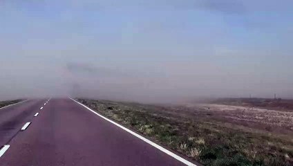 Fuertes vientos: piden circular con precaución en rutas