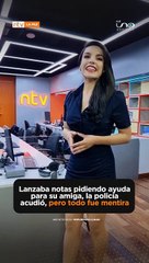 Niña lanzaba notas pidiendo ayuda para su amiga pero todo fue mentira