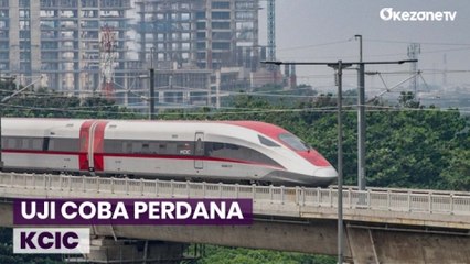 Uji Coba Operasional Perdana KCIC dengan Penumpang, Kecepatan Tembus 351Km/ Jam