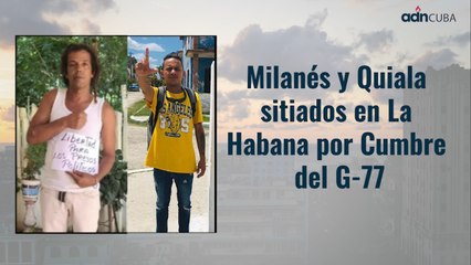 Скачать видео: Milanés y Quiala sitiados en La Habana por Cumbre del G-77