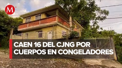 Confirman 18 cuerpos hallados en congeladores en Poza Rica; hay 16 detenidos