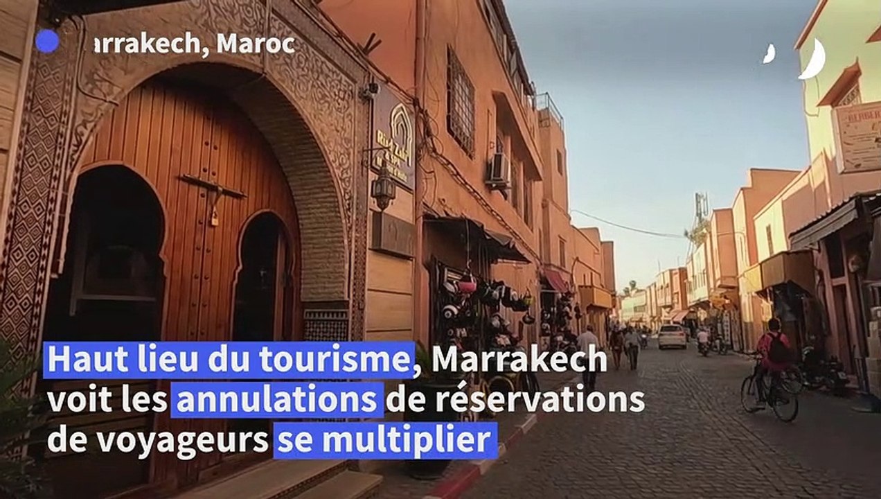 Après le séisme au Maroc, de nombreuses annulations dans les riads de Marrakech