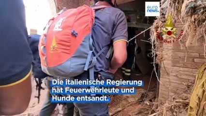 Katastrophale humanitäre Lage in Libyens Überschwemmungsgebieten