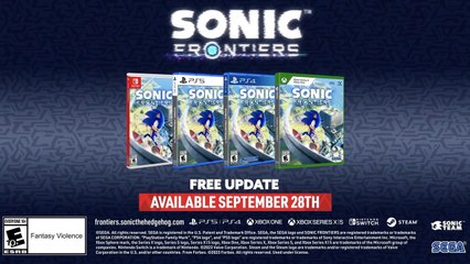 Sonic Frontiers The Final Horizon Official Story Teaser Trailer