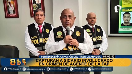 Detienen a implicado en asesinato de agente de la FAP en Ate: pertenecería al 'Tren de Aragua'