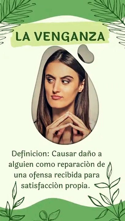 LA VENGANZA..