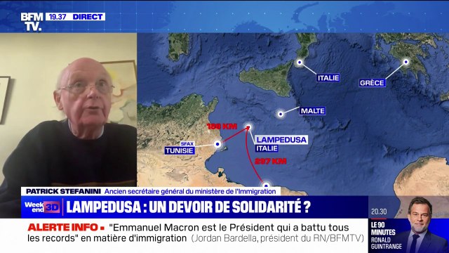 Lampedusa: Il faut que tous les demandeurs d'asile qui arrivent aux frontières de l'Union Européenne voient leur demande examinée dans les ports ou les aéroports , estime Patrick Stefanini