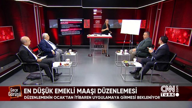 Kredi kartı limitleri, en düşük emekli maaşı düzenlemesi, Tanrıkulu'nun TSK sözleri, Libya'da son durum ve Özgür Özel'in adaylığı Gece Görüşü'nde konuşuldu