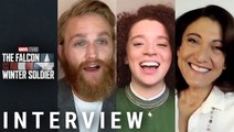 ‘The Falcon and the Winter Soldier’ Interviews with Wyatt Russell, Erin Kellyman and Amy Aquino‘The Falcon and the Winter Soldier’ Interviews with Wyatt Russell, Erin Kellyman and Amy Aquino