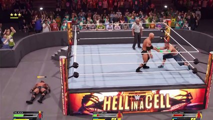 WWE Randy Orton vs The Rock vs John Cena Triple Thread