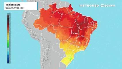 Antes de mais chuva, muito calor